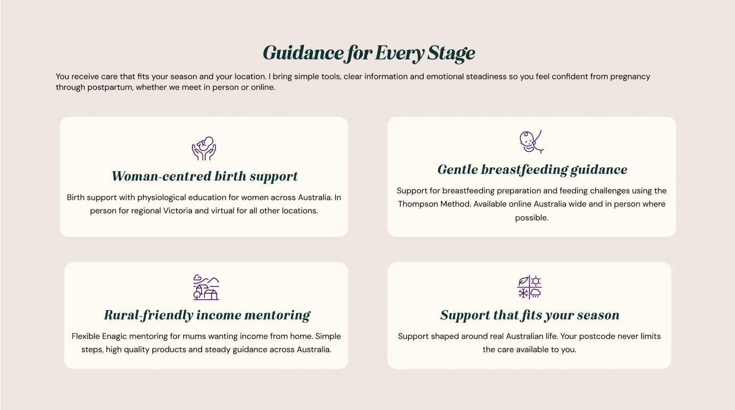 maggi gray website benefits section